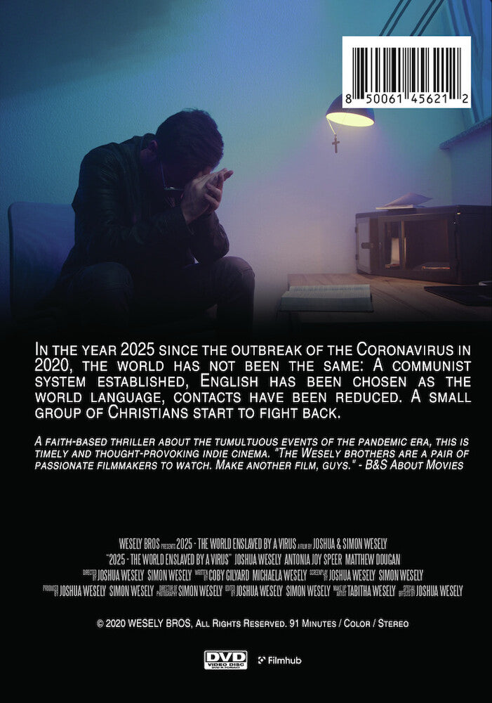 2025: the world enslaved by a virus - Back Panel - DVD