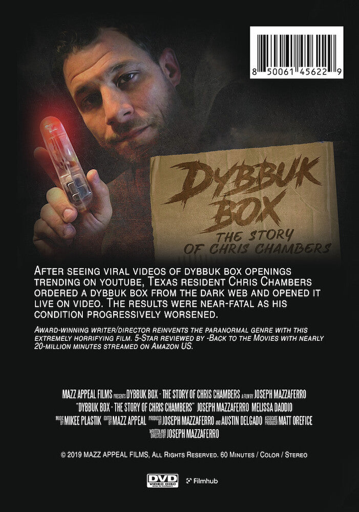 dybbuk box: the story of chris chambers - Back Panel - DVD