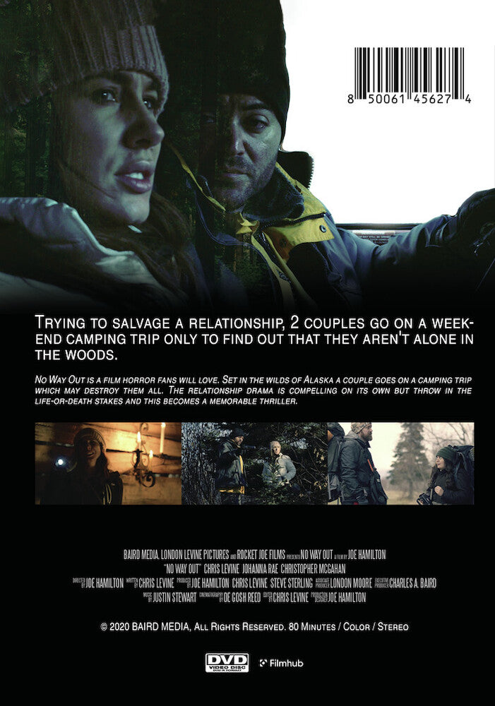 no way out - Back Panel - DVD