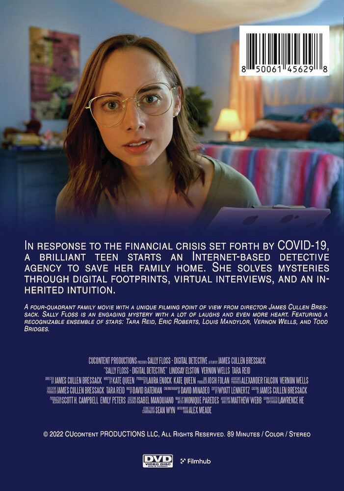 sally floss: detective - Back Panel - DVD