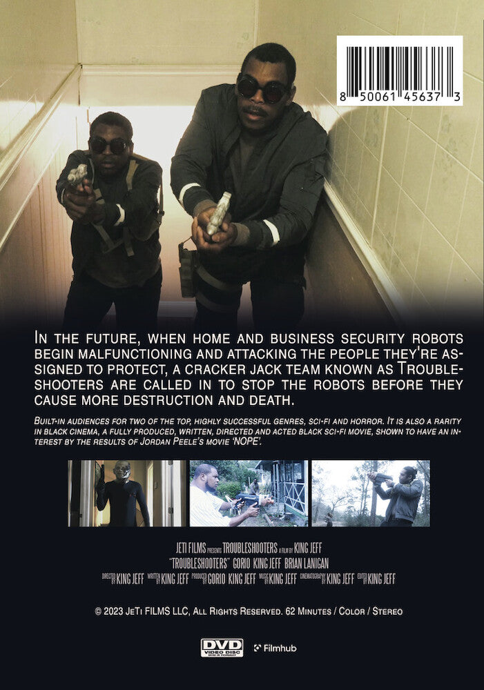 troubleshooters - Back Panel - DVD