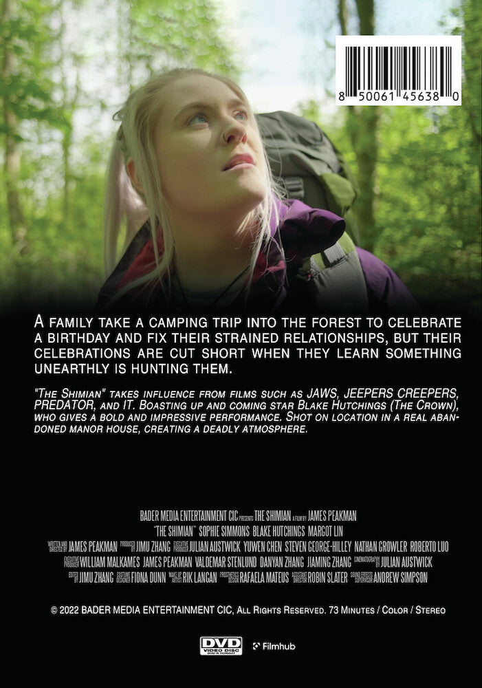 the shimian - Back Panel - DVD