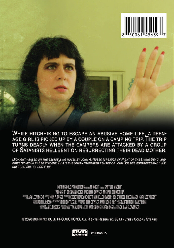 midnight - Back Panel - DVD