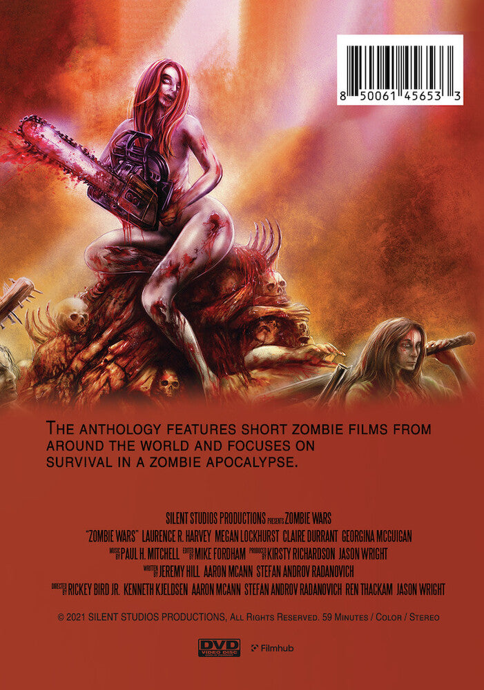 zombie wars - Back Panel - DVD