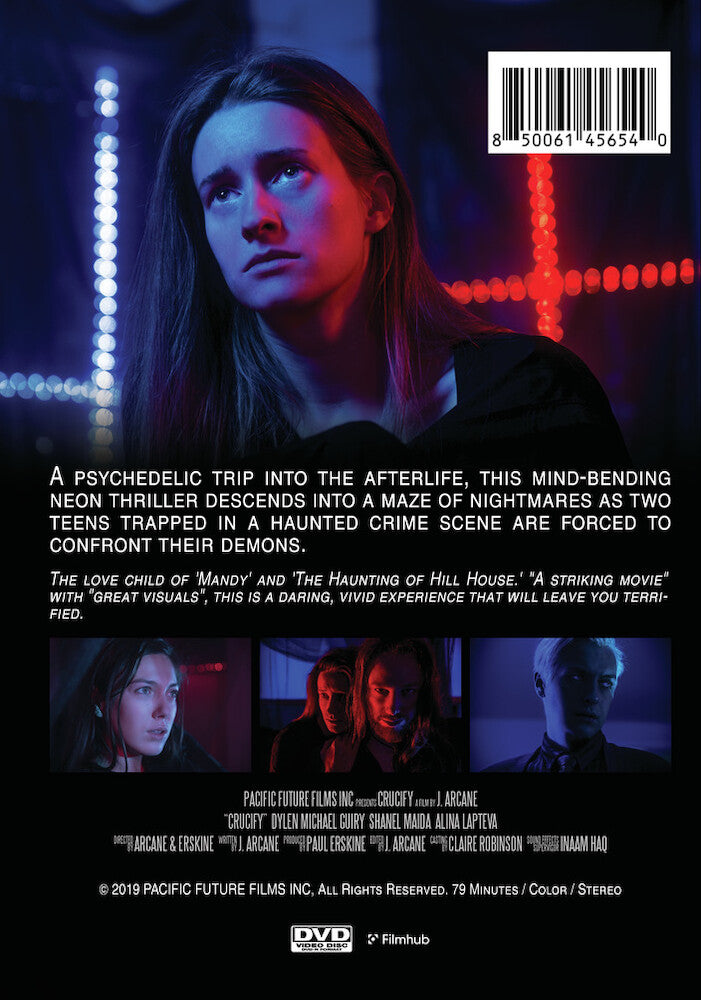 crucify - Back Panel - DVD