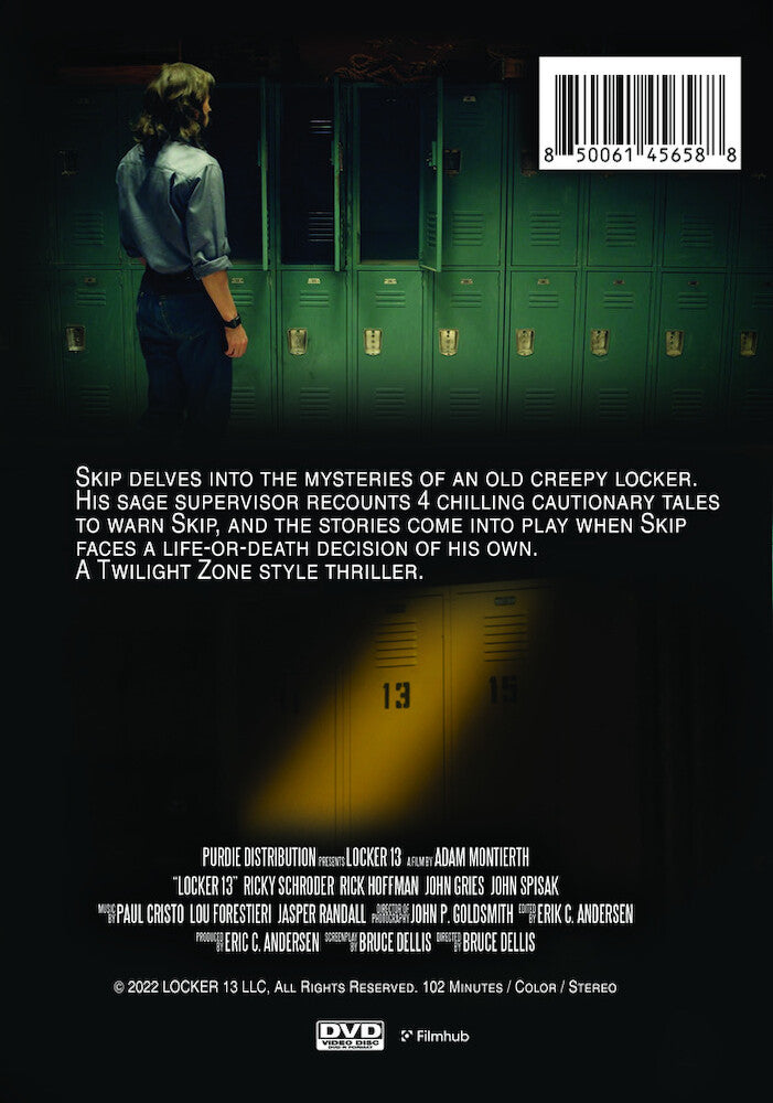 locker 13 - Back Panel - DVD
