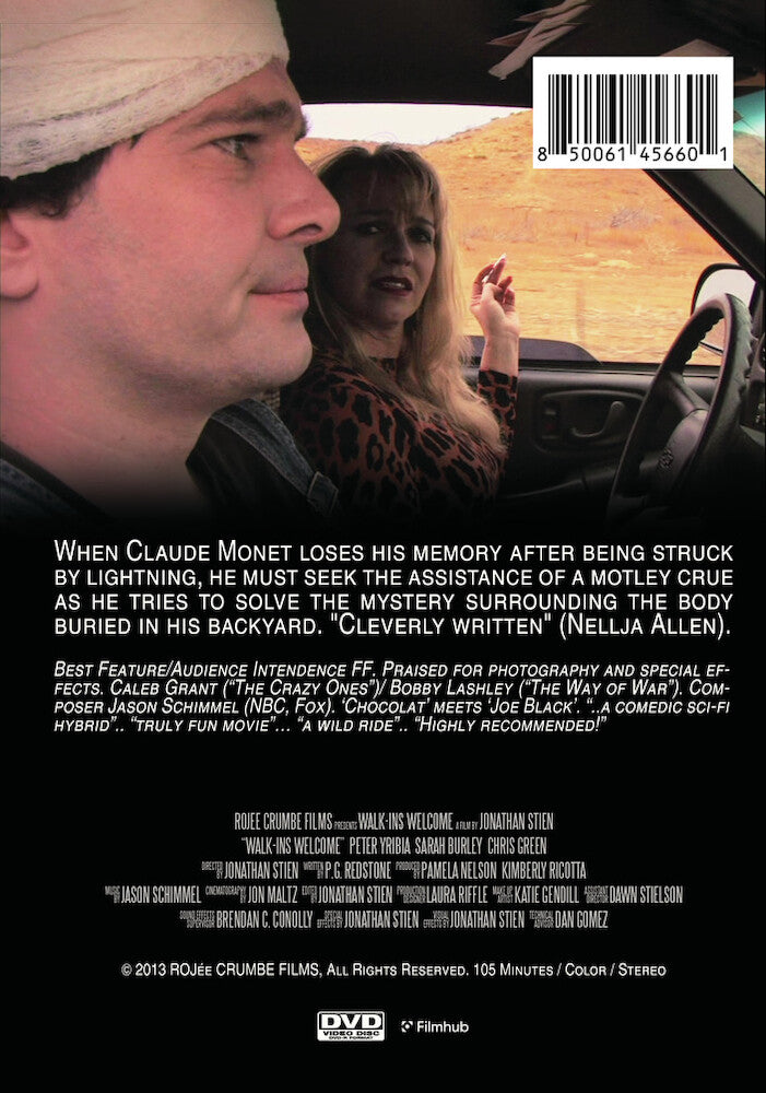 walk-ins welcome - Back Panel - DVD