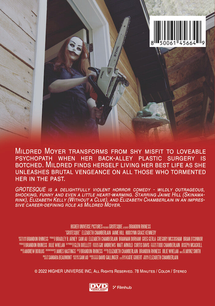 grotesque - Back Panel - DVD