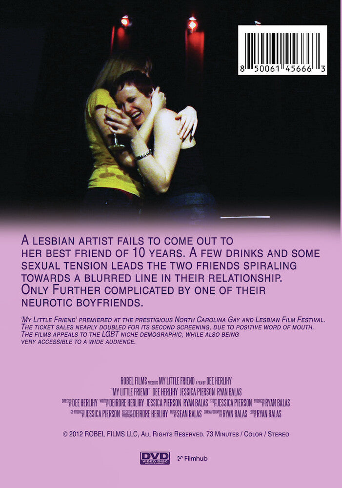 my little friend - Back Panel - DVD