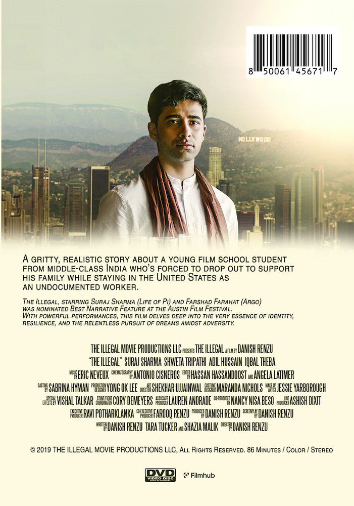 the illegal - Back Panel - DVD