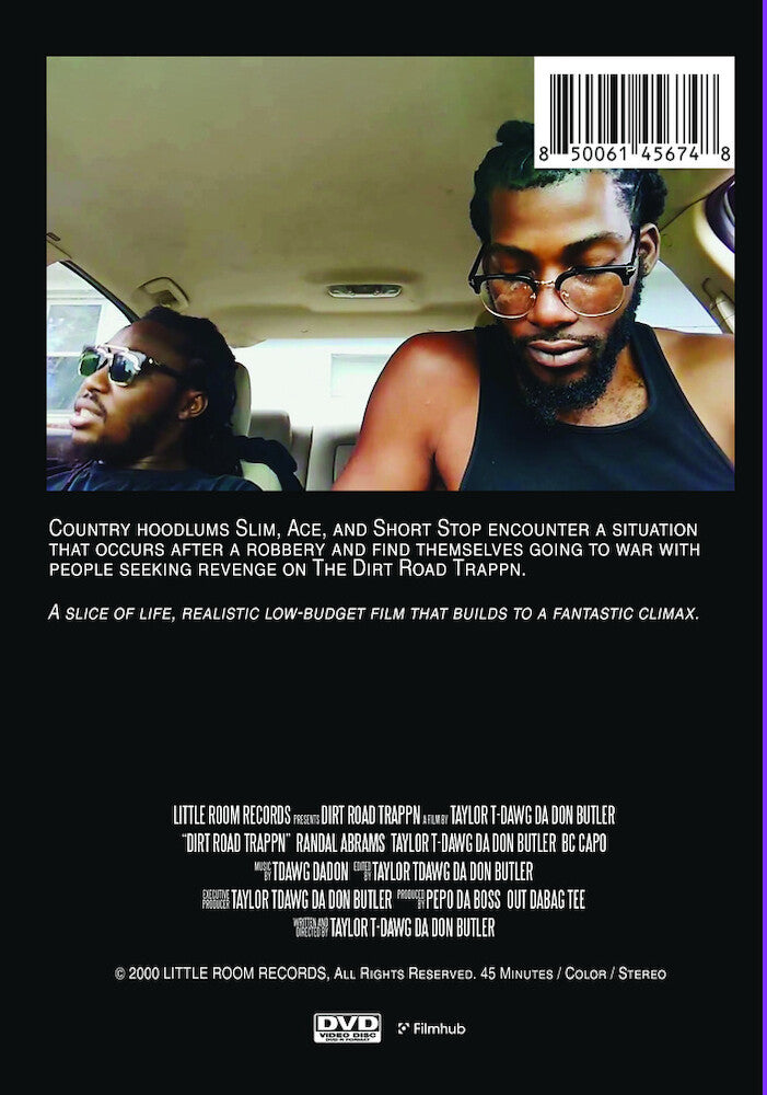 dirt road trappn - Back Panel - DVD