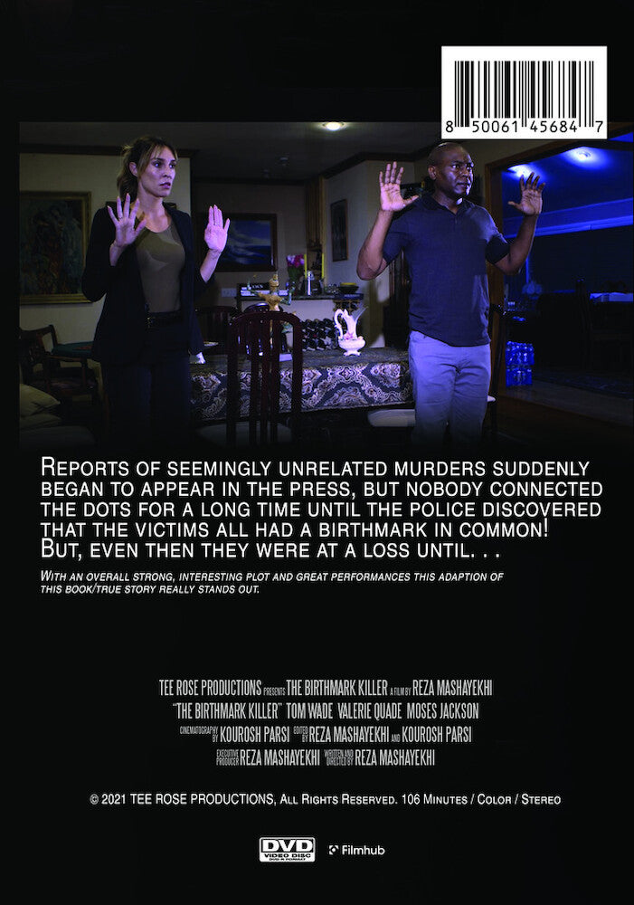 the birthmark killer - Back Panel - DVD