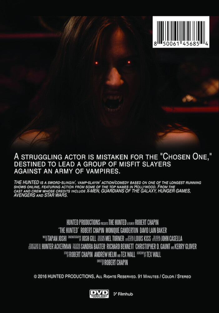 the hunted - Back Panel - DVD