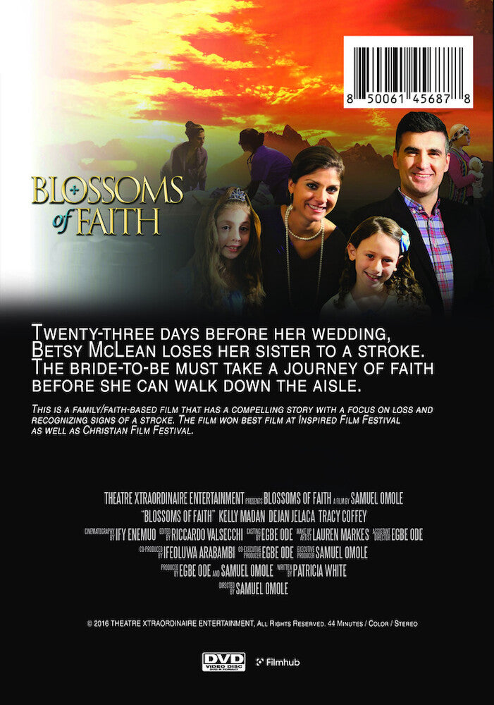 blossoms of faith - Back Panel - DVD