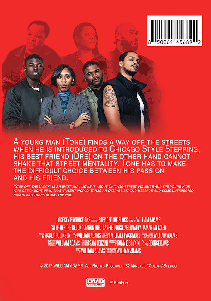 step off the block - Back Panel - DVD