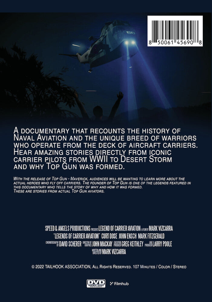 legends of carrier aviation - Back Panel - DVD