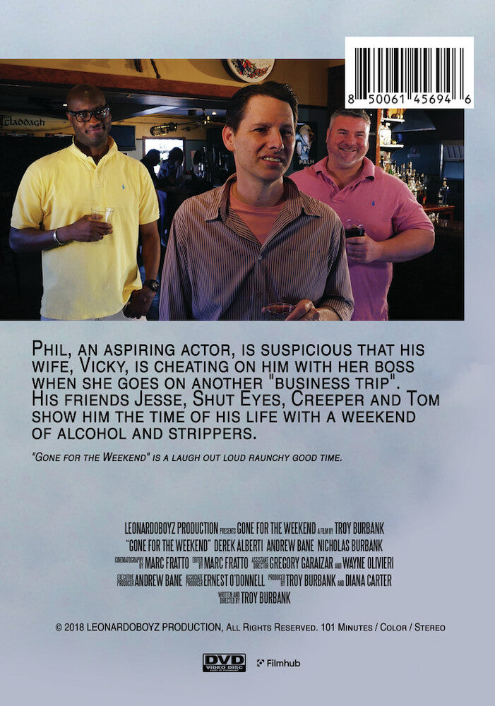 gone for the weekend - Back Panel - DVD