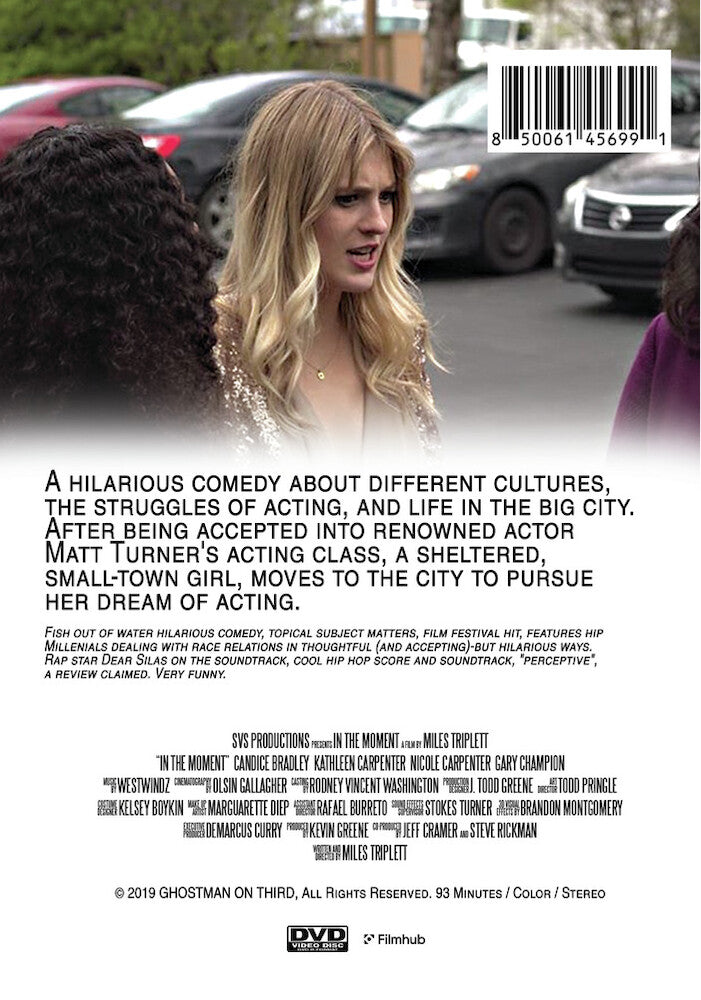 in the moment - Back Panel - DVD