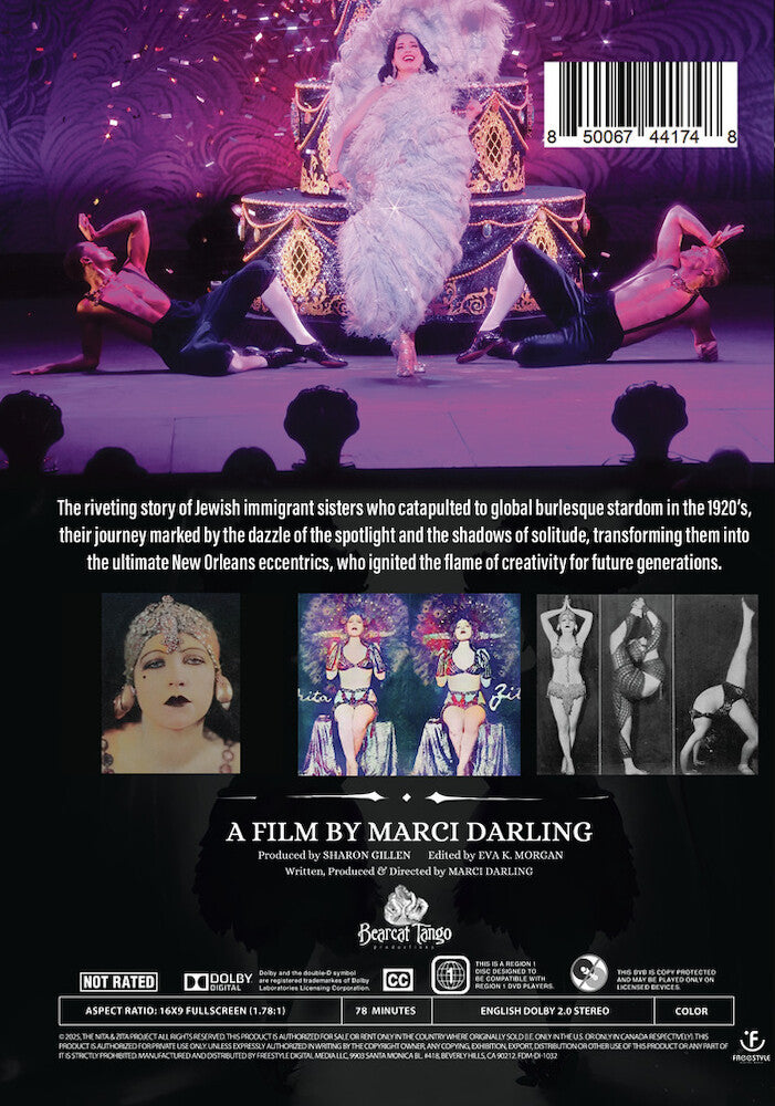 the nita & zita project - Back Panel - DVD