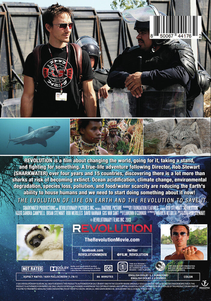 revolution - Back Panel - DVD