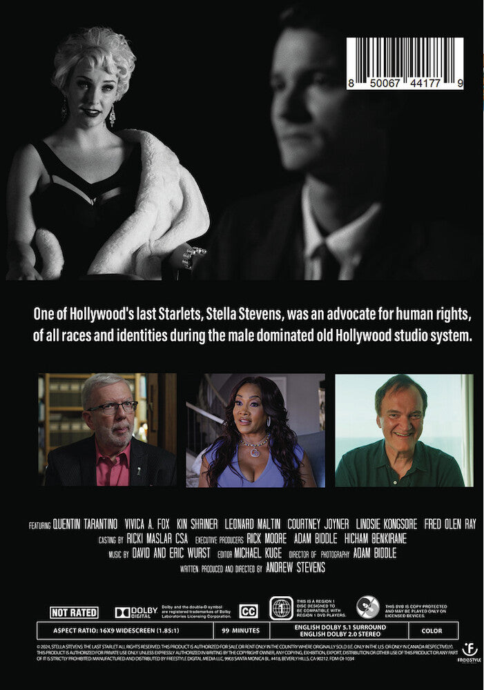 stella stevens: the last starlet - Back Panel - DVD