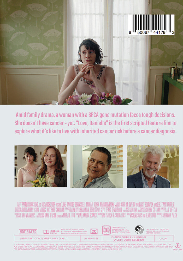 love, danielle - Back Panel - DVD