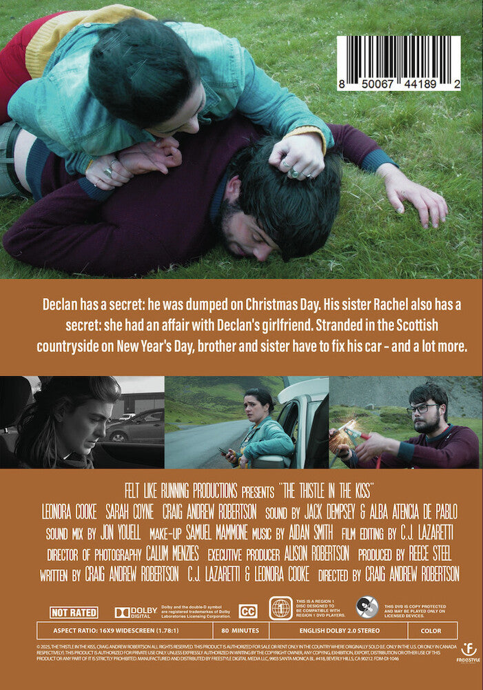 the thistle in the kiss - Back Panel - DVD