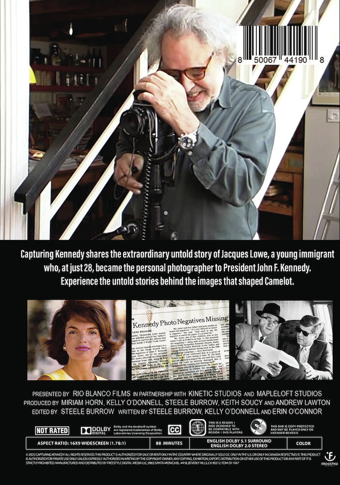 capturing kennedy - Back Panel - DVD