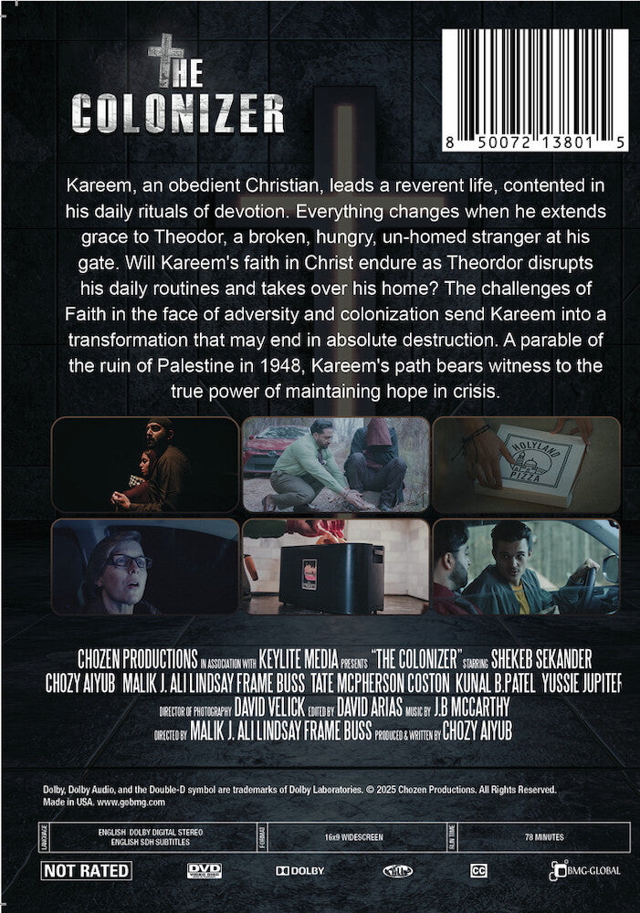 the colonizer - Back Panel - DVD