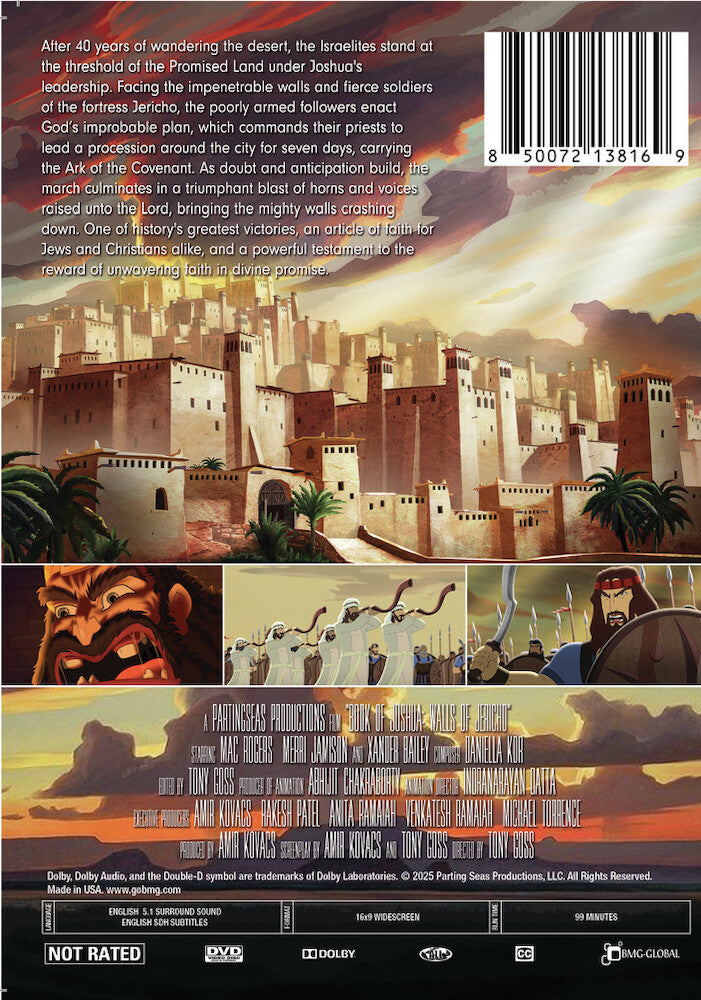 book of joshua - Back Panel - DVD