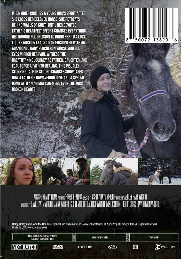 horse healing - Back Panel - DVD