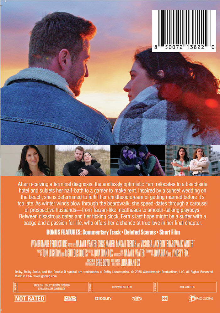 boardwalk winter - Back Panel - DVD