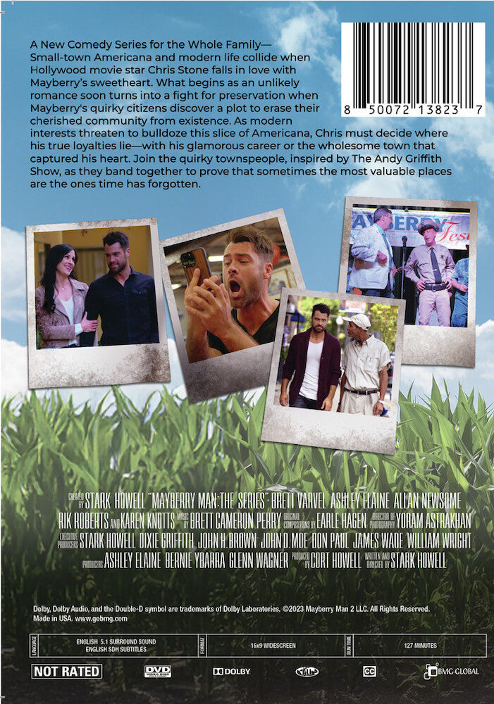 mayberry man series: season one - Back Panel - DVD