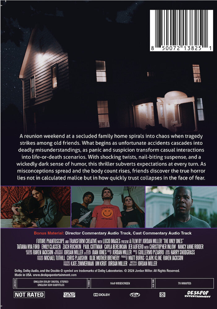 only ones - Back Panel - DVD