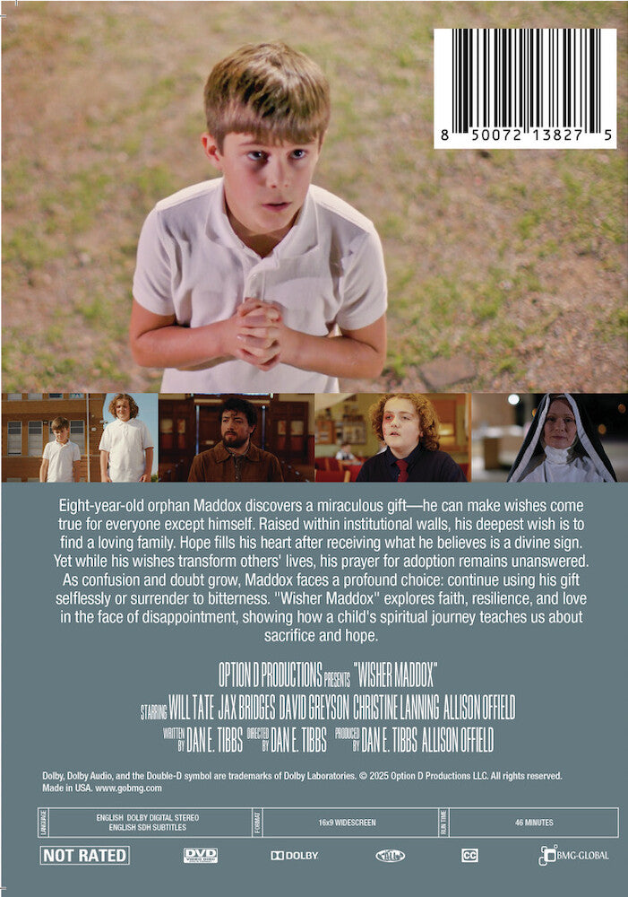 wisher maddox - Back Panel - DVD