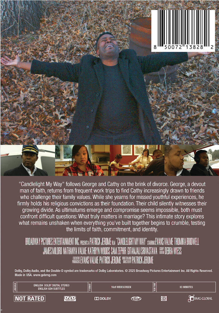 candlelight my way - Back Panel - DVD