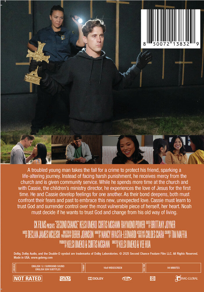 second chance - Back Panel - DVD