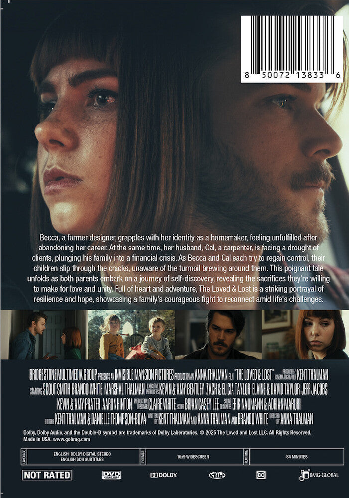 the loved & lost - Back Panel - DVD