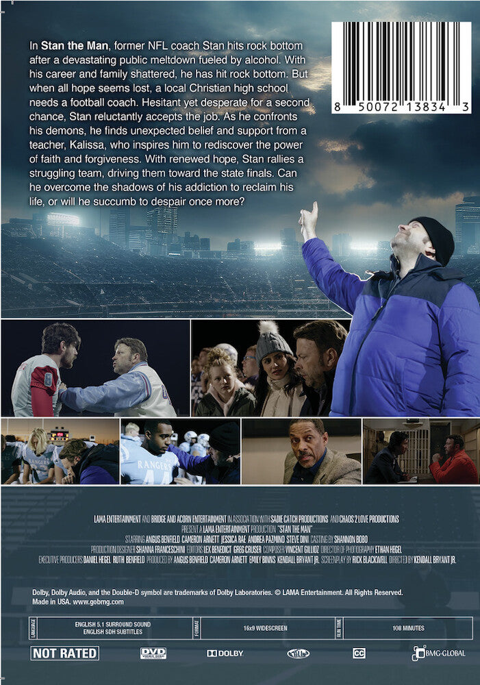 stan the man - Back Panel - DVD