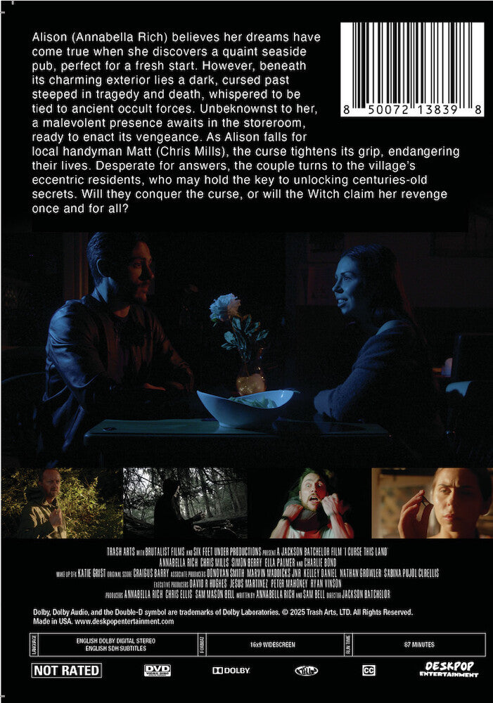 i curse this land - Back Panel - DVD
