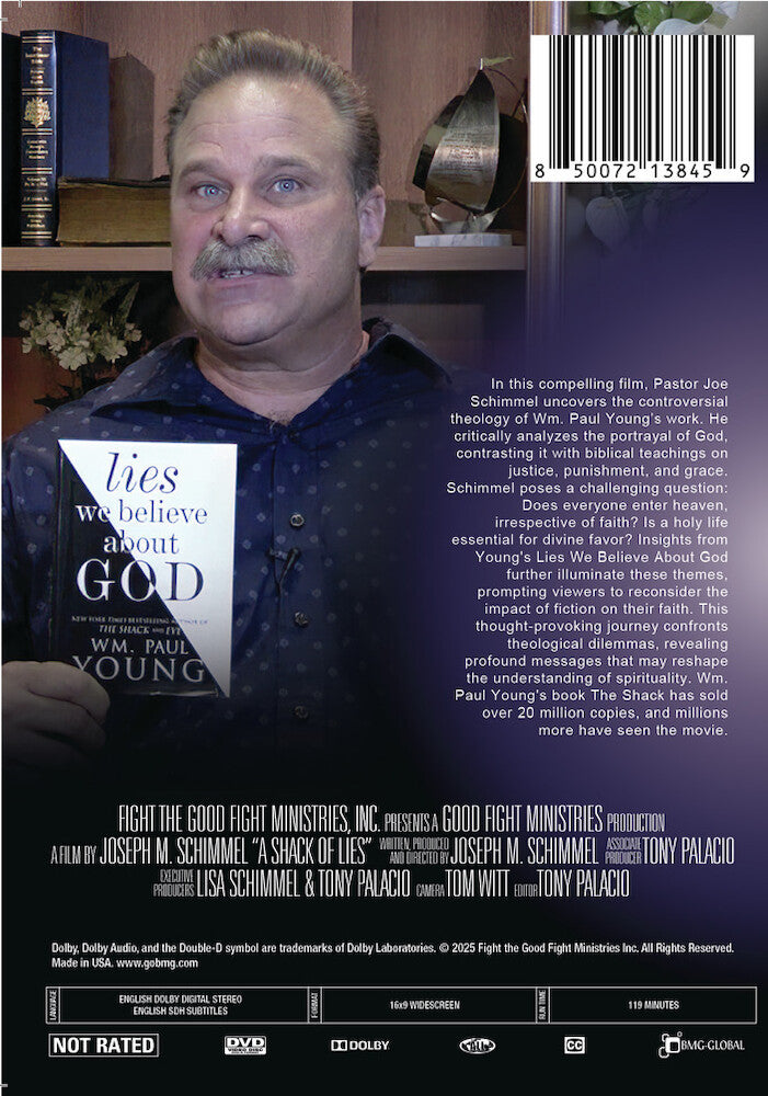 exposing the truth: a shack of lies - Back Panel - DVD