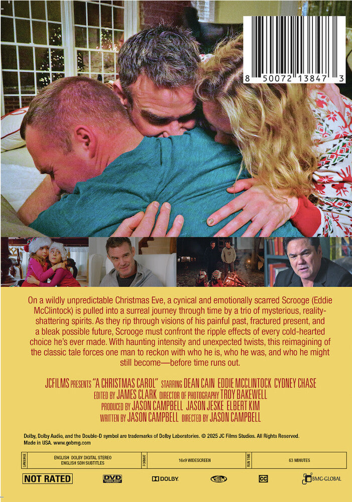 a christmas carol - Back Panel - DVD