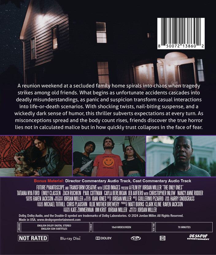 the only ones - Back Panel - Blu-ray