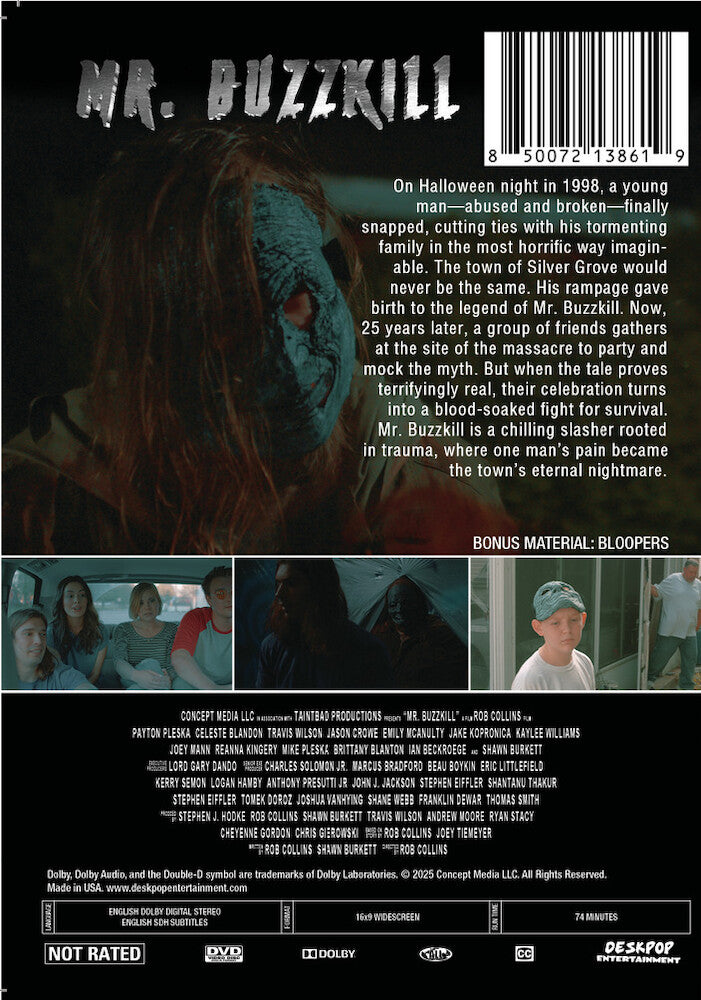 mr. buzzkill - Back Panel - DVD