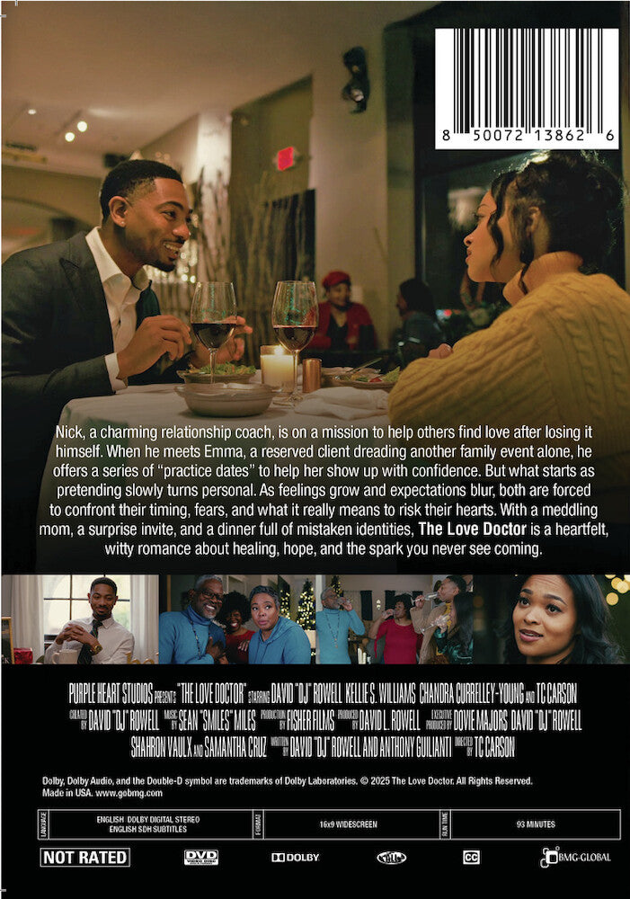 the love doctor - Back Panel - DVD