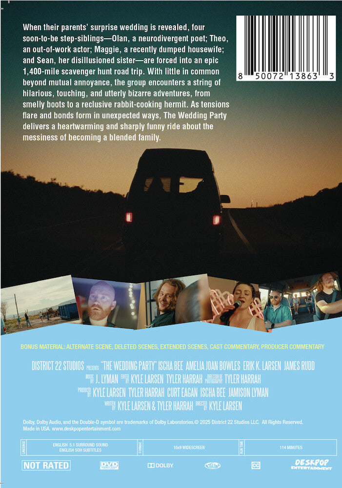 the wedding party - Back Panel - DVD