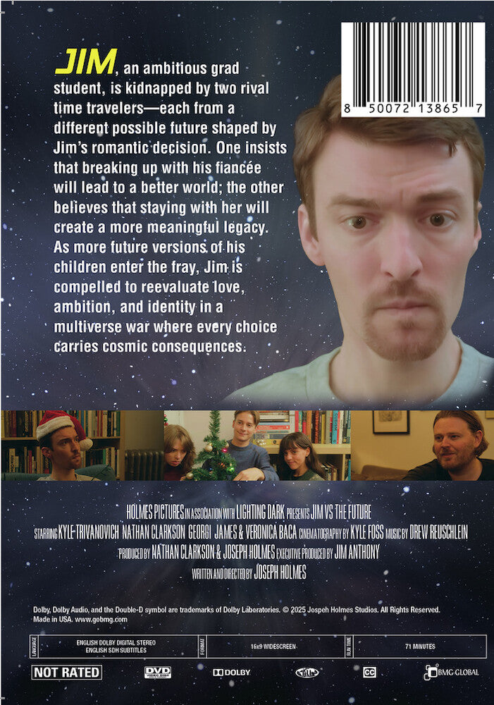 jim vs. the future - Back Panel - DVD