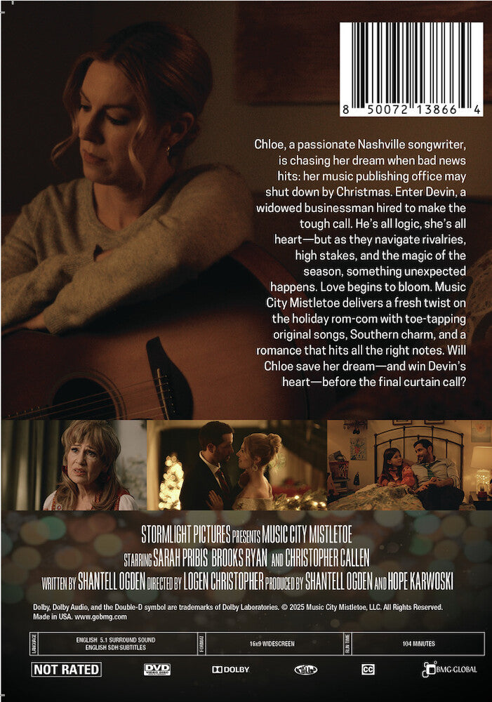 music city mistletoe - Back Panel - DVD