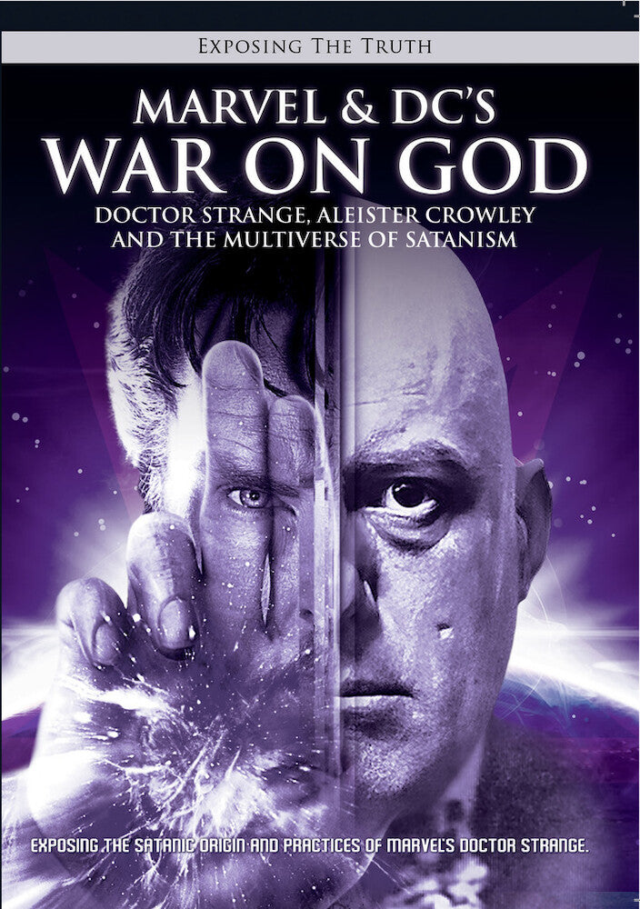 exposing the truth: marvel & dc's war on god: doctor strange, aleister crowley, and the multiverse of satanism - DVD