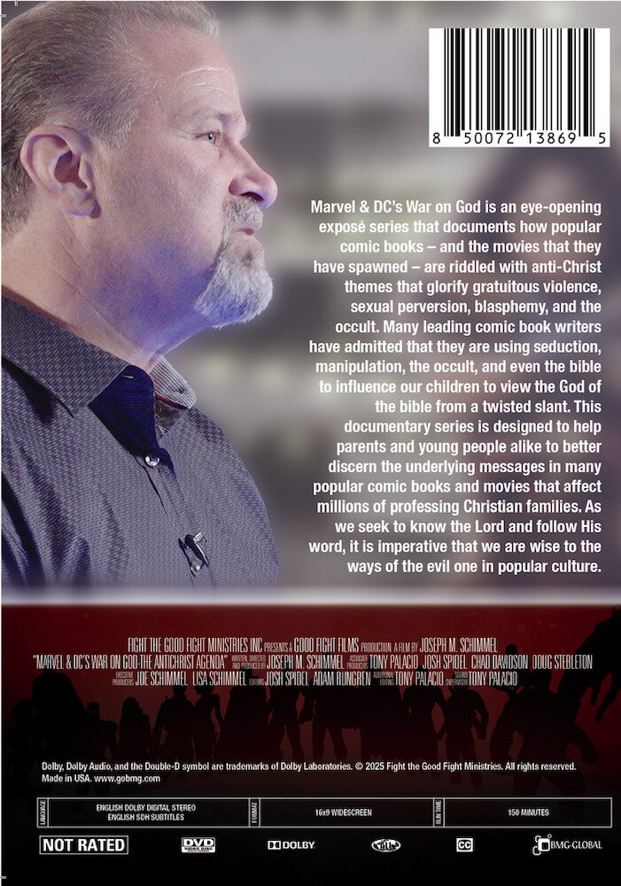 exposing the truth: marvel & dc's war on god: the antichrist agenda - Back Panel - DVD